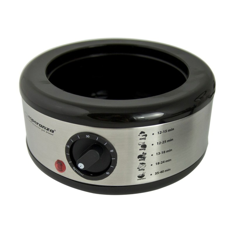 Vaporiera Esperanza EKG009 Multicolore Cromo Acciaio inossidabile 400 W Vaporiera Esperanza EKG009 Multicolore Cromo Acciaio inossidabile 400 W