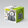 Teiera Feel Maestro MR-1302-GREY Nero Grigio Acciaio inossidabile 2,5 L