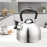 Teiera Feel Maestro MR-1336 Nero Argentato Acciaio inossidabile 1,8 L