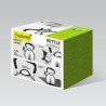 Teiera Feel Maestro MR-1336 Nero Argentato Acciaio inossidabile 1,8 L