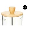 Teiera Vivalto SW8132 600ML Naturale Bambù Vetro Borosilicato 600 ml