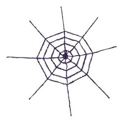 Decorazione per Halloween My Other Me Luci Ragnatela Lampadine x 64