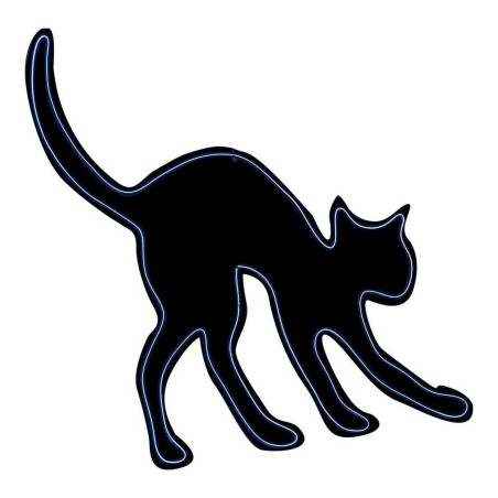 Decorazione per Halloween My Other Me Neon Silhouette di luci Gatto