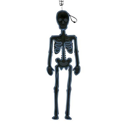 Decorazione pensile My Other Me Scheletro Luci Halloween Neon Sagome (90 x 30 cm)