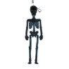 Decorazione pensile My Other Me Scheletro Luci Halloween Neon Sagome (90 x 30 cm)