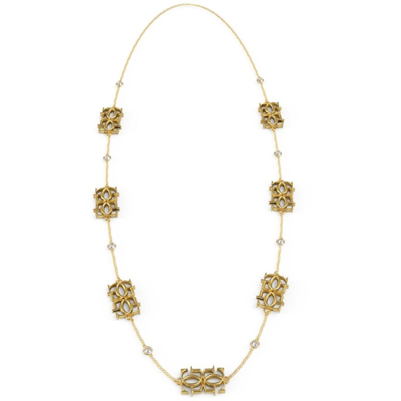Collana Donna Guess JUBN01471JWYGT-U Collana Donna Guess JUBN01471JWYGT-U