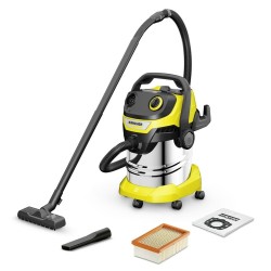 Aspirapolvere senza Cavo Kärcher WD 5 S V-25/5/22 Giallo Nero 1100 W