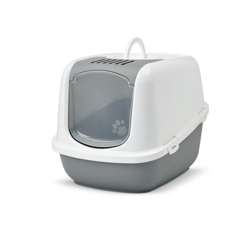Lettiera per Gatti Savic Nestor Jumbo Bianco Beige Plastica Lettiera per Gatti Savic Nestor Jumbo Bianco Beige Plastica