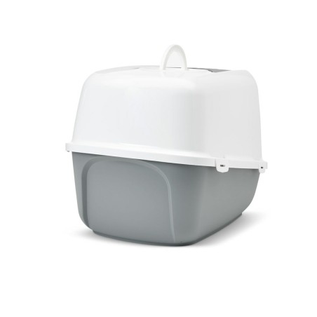Lettiera per Gatti Savic Nestor Jumbo Bianco Beige Plastica