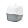 Lettiera per Gatti Savic Nestor Jumbo Bianco Beige Plastica