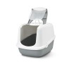 Lettiera per Gatti Savic Nestor Jumbo Bianco Beige Plastica