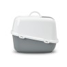 Lettiera per Gatti Savic Nestor Jumbo Bianco Beige Plastica
