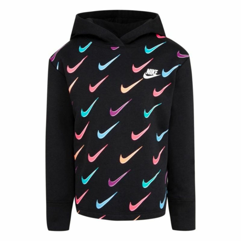 Felpa per Bambini Nike Nsw Nero Felpa per Bambini Nike Nsw Nero