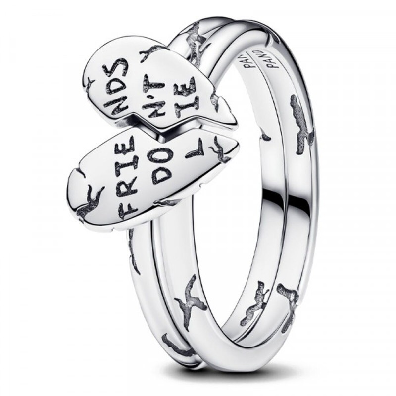 Anello Donna Pandora 193575C00-54 Argentato 14 Anello Donna Pandora 193575C00-54 Argentato 14