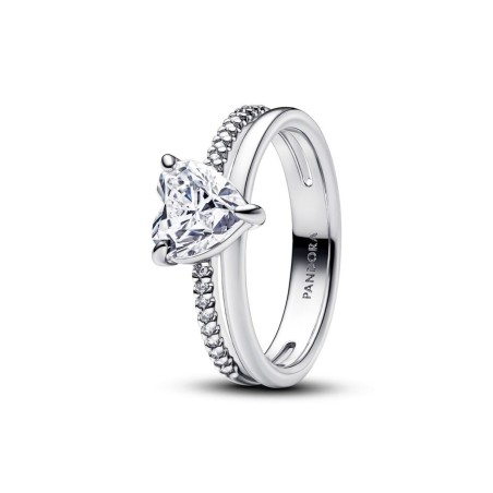 Anello Donna Pandora 193100C01-52 Argentato 12