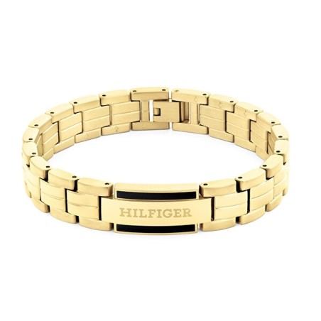 Bracciale Uomo Tommy Hilfiger PARKER Acciaio inossidabile Dorato