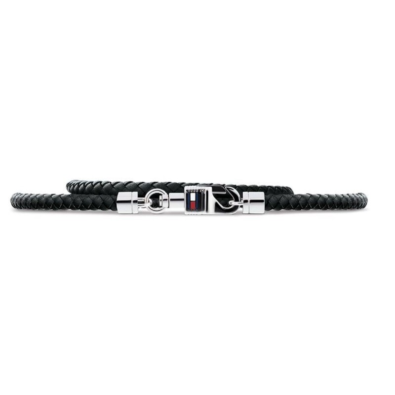 Bracciale Uomo Tommy Hilfiger 2701063 Argento puro 925 Nero Bracciale Uomo Tommy Hilfiger 2701063 Argento puro 925 Nero
