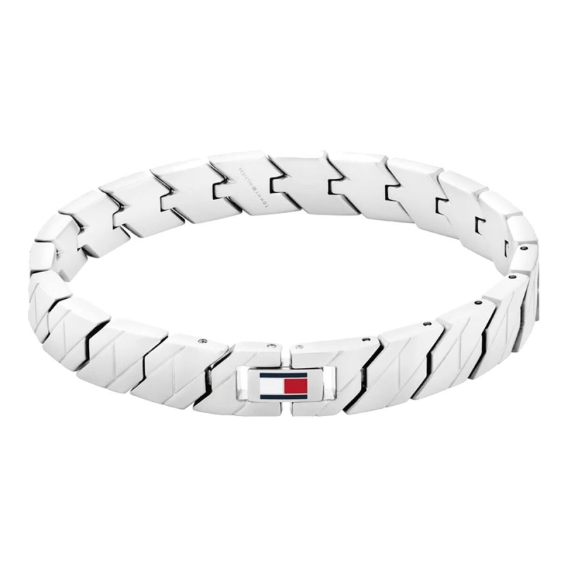 Bracciale Uomo Tommy Hilfiger 1697257 Argentato Bracciale Uomo Tommy Hilfiger 1697257 Argentato