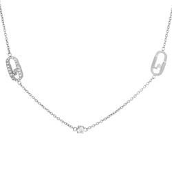 Collana Donna LIU JO LJ1951 Argentato