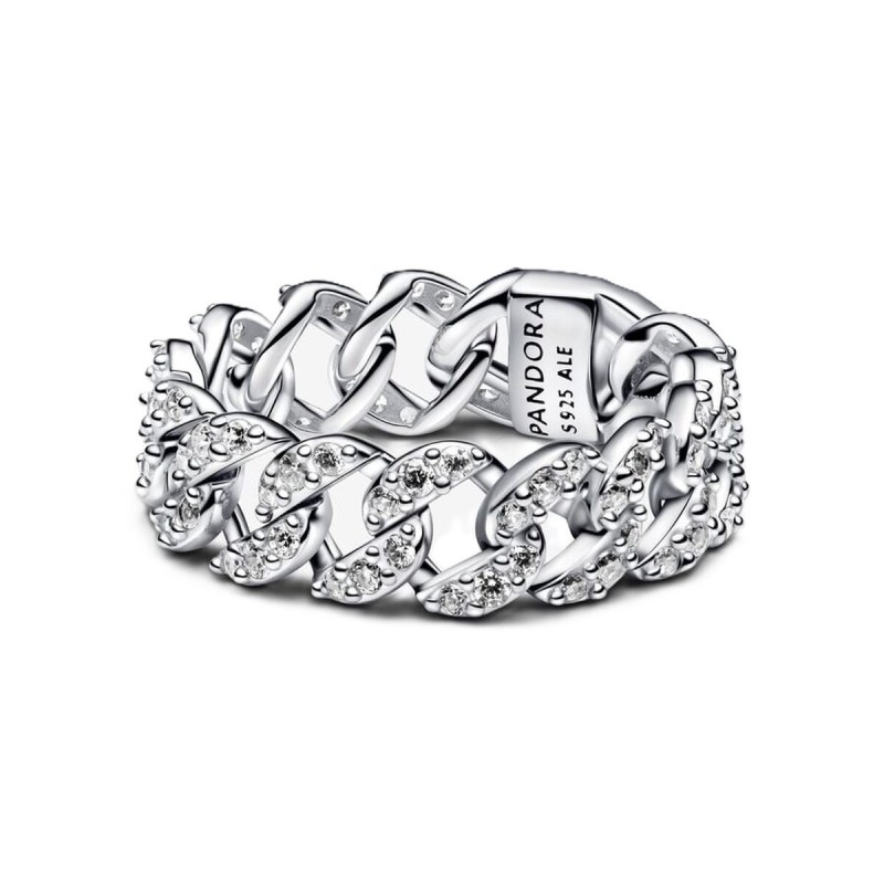 Anello Donna Pandora 193557C01-52 Argentato 12 Anello Donna Pandora 193557C01-52 Argentato 12