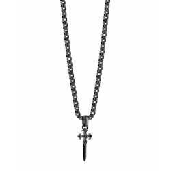 Collana Uomo Guess JUMN04024JWBKT-U Croce