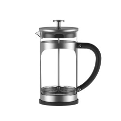 Teiera Feel Maestro MR-1860-600 Nero Acciaio Acciaio inossidabile Vetro Borosilicato 600 ml