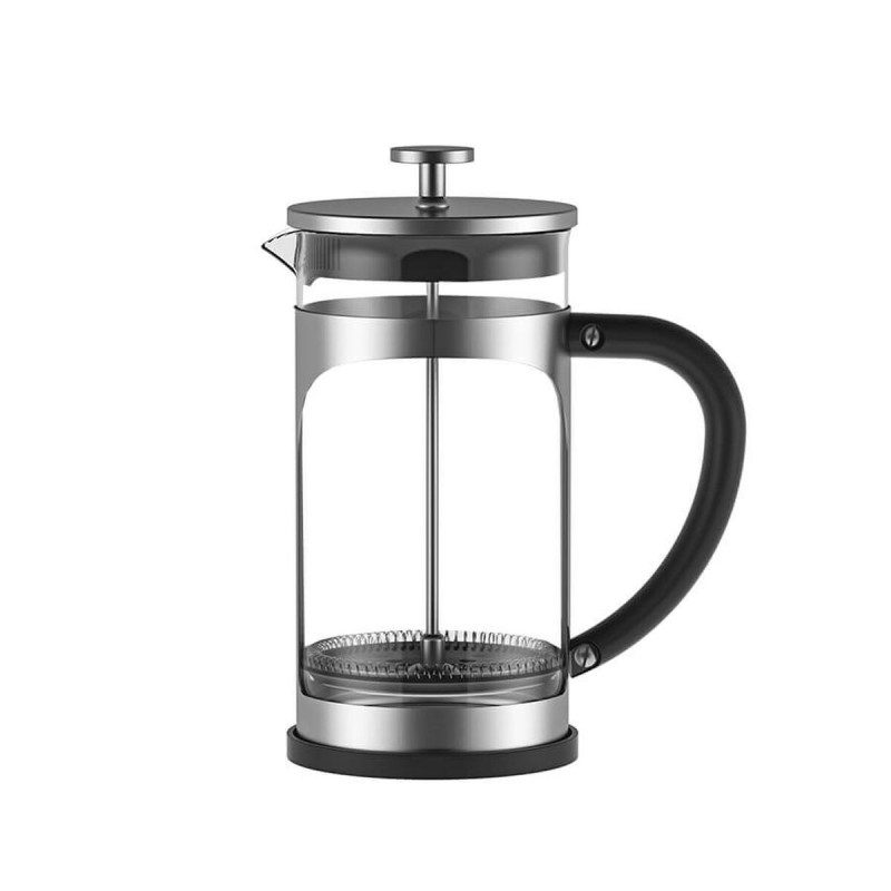 Teiera Feel Maestro MR-1860-600 Nero Acciaio Acciaio inossidabile Vetro Borosilicato 600 ml Teiera Feel Maestro MR-1860-600 Nero Acciaio Acciaio inossidabile Vetro Borosilicato 600 ml