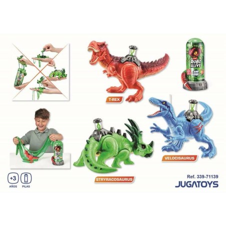 Personaggi d'Azione Zuru Robo Alive Dino Dna