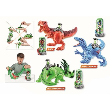 Personaggi d'Azione Zuru Robo Alive Dino Dna