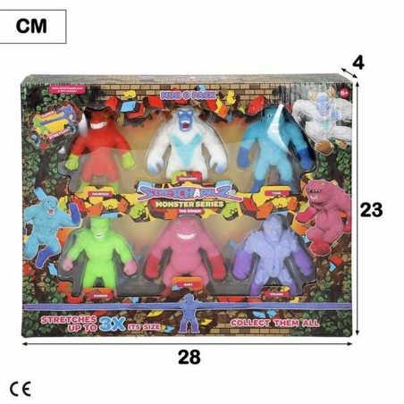 Personaggi d'Azione Colorbaby Stretchapalz