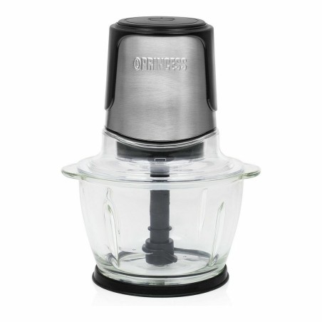 Tritatutto Princess Nero Vetro Acciaio inossidabile 300 W 1 L