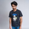 Maglia a Maniche Corte Uomo The Mandalorian Nero