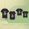 Maglia a Maniche Corte Uomo The Mandalorian Nero