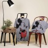 Maglia a Maniche Corte Donna Mickey Mouse Grigio scuro