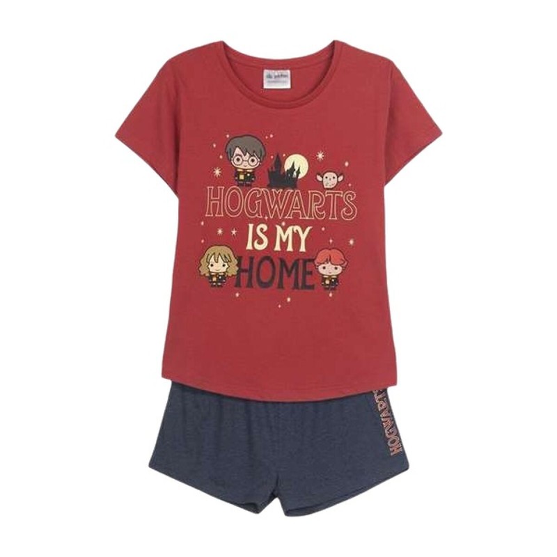 Pigiama Harry Potter Rosso Scuro Pigiama Harry Potter Rosso Scuro