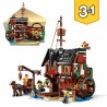Set di Costruzioni   Lego 31109 Barco Pirata         Bianco Multicolore Bronce 3 in 1 1260 Pezzi