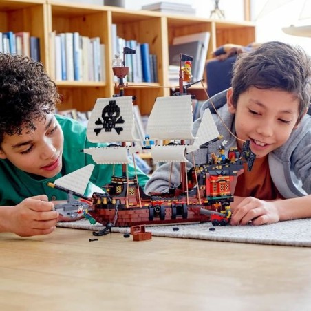 Set di Costruzioni   Lego 31109 Barco Pirata         Bianco Multicolore Bronce 3 in 1 1260 Pezzi