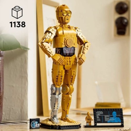 Set di Costruzioni Lego Star Wars 75398 C-3PO 1138 Pezzi