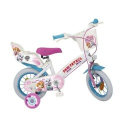 Bicicletta per Bambini Paw Patrol Toimsa 1281 Bianco (12")