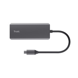 Hub USB Trust 24968 Argentato 20 cm