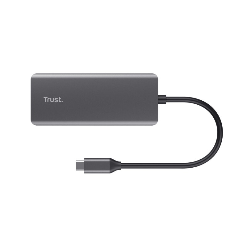 Hub USB Trust 24968 Argentato 20 cm Hub USB Trust 24968 Argentato 20 cm
