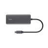 Hub USB Trust 24968 Argentato 20 cm