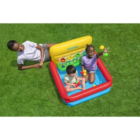 Bestway Piscina Gonfiabile Infantile con Palline 104x94x61 cm +2 Anni Giardino 52546