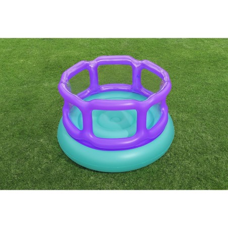 Bestway Saltatore Gonfiabile con Palline 152x152x84 cm +3 Anni Interno ed Esterno 52646