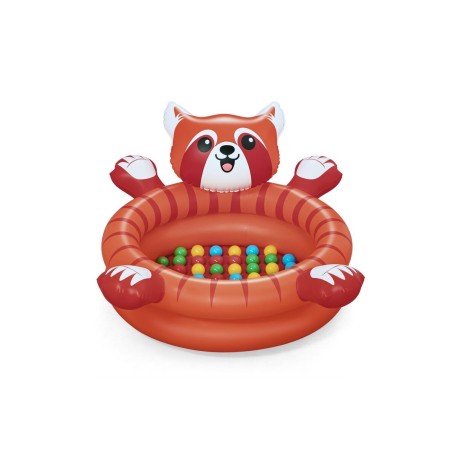 Bestway Piscina Bolas Gonfiabile Panda 107x94x58 cm +2 Anni Interno e Giardino 52702