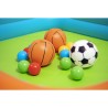 Bestway Piscina Gonfiabile Infantile con Canestri e Palline 120x107x84 cm +2 Anni 52728