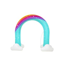 Bestway Aspersore Jumbo Arcobaleno 221x71x193 cm +2 Anni Giardino 52732