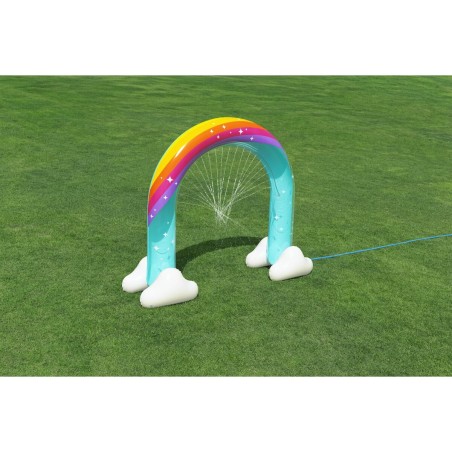 Bestway Aspersore Jumbo Arcobaleno 221x71x193 cm +2 Anni Giardino 52732