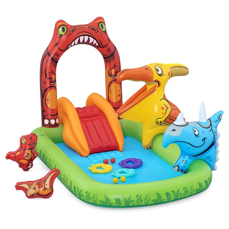 Bestway Piscina Gonfiabile Parco Giochi Dinosauri 241x140x137 cm +3-6 Anni 53160 Bestway Piscina Gonfiabile Parco Giochi Dinosauri 241x140x137 cm +3-6 Anni 53160