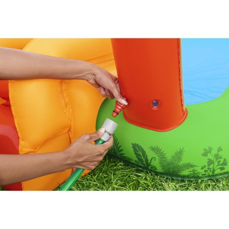 Bestway Piscina Gonfiabile Parco Giochi Dinosauri 241x140x137 cm +3-6 Anni 53160